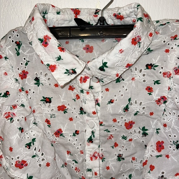 YAS ruffle blouse sz XL - Picture 2 of 5